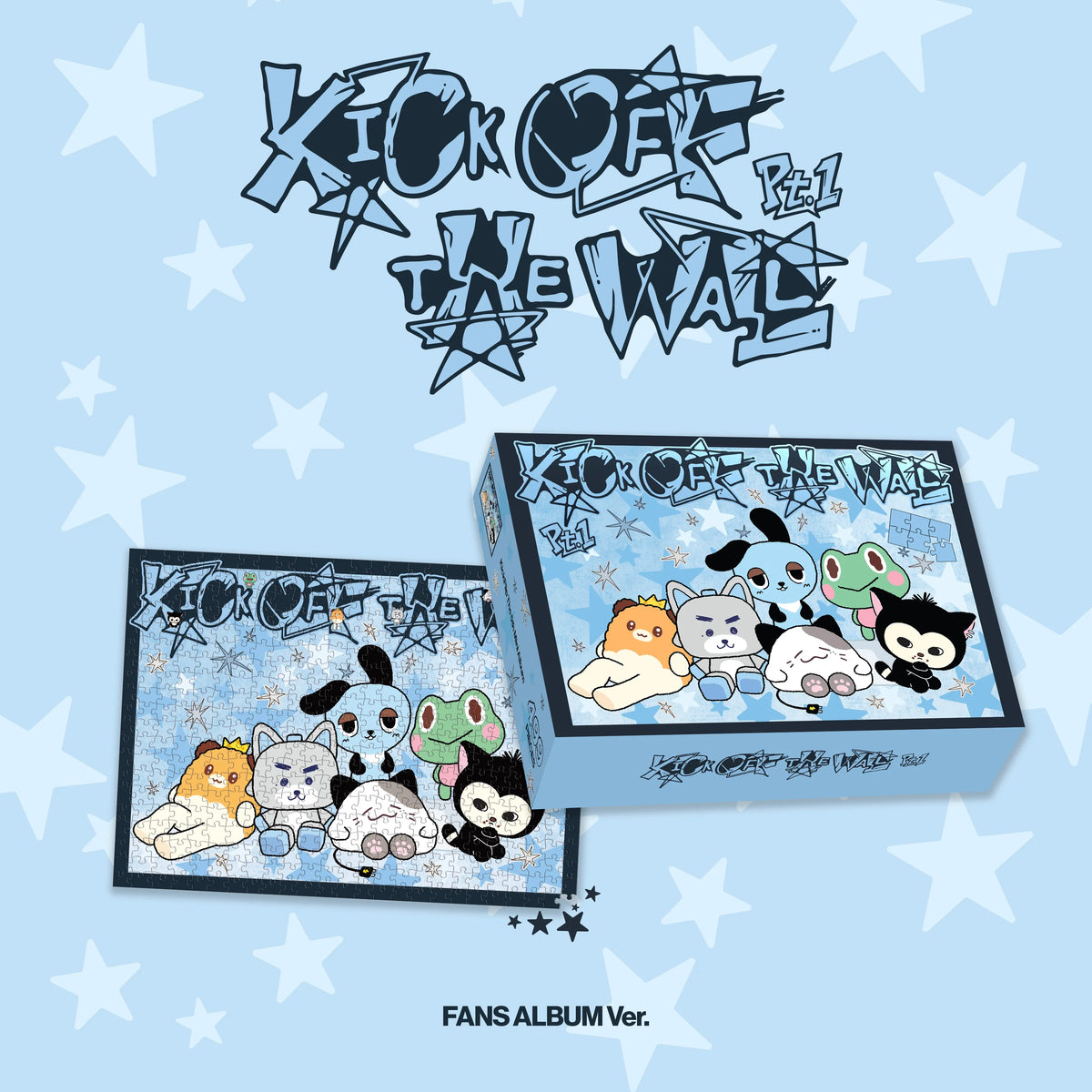 KICKFLIP 5TH MINI ALBUM - KICK OFF THE WALL PT.1 (FANS ALBUM VER.)