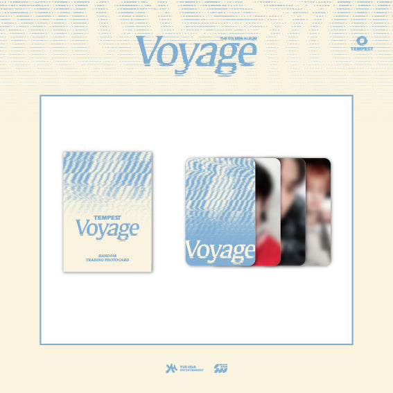 TEMPEST 5TH MINI ALBUM [VOYAGE] OFFICIAL MD - 01. RANDOM TRADING CARD SET