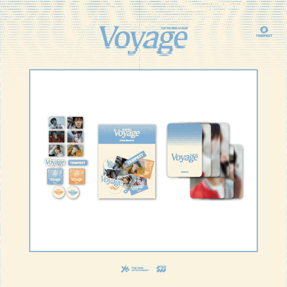 TEMPEST 5TH MINI ALBUM [VOYAGE] OFFICIAL MD - 03. STICKER PACK