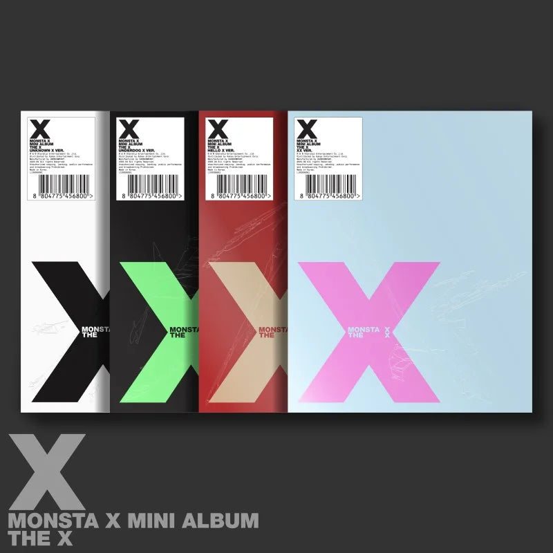 MONSTA X MINI ALBUM - THE X + WITHMUU PHOTOCARD (LD VER.) (PRE-ORDER)