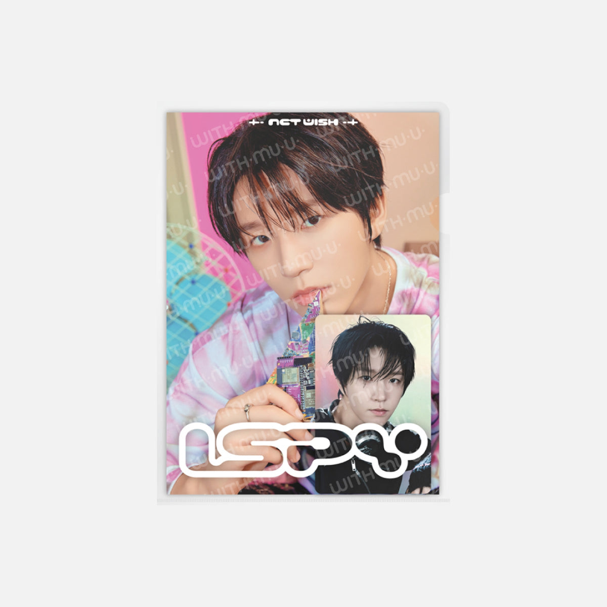 NCT WISH I SPY POP-UP STORE [WISH LAND] OFFICIAL MD - 15. POSTCARD + HOLOGRAM PHOTOCARD SET (PRE-ORDER)
