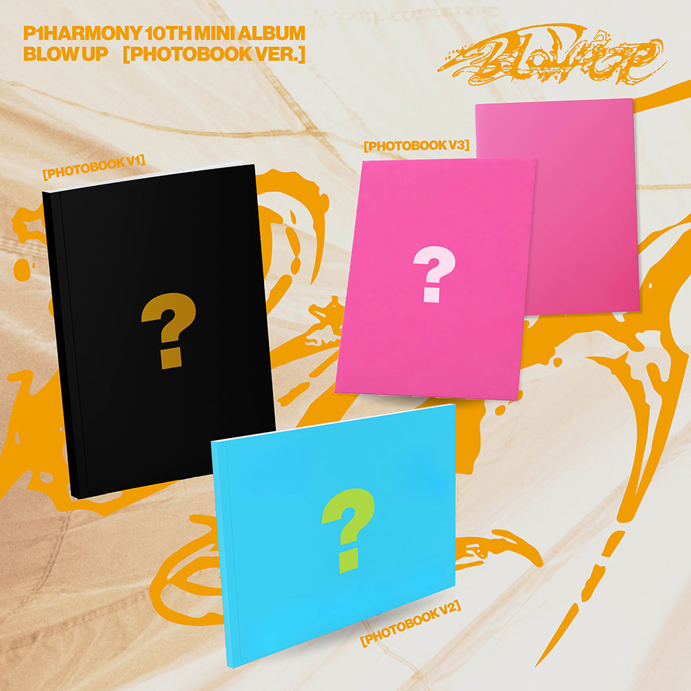 P1HARMONY 10TH MINI ALBUM - BLOW UP (PHOTOBOOK VER.) + APPLEMUSIC PHOTOCARD (PRE-ORDER)