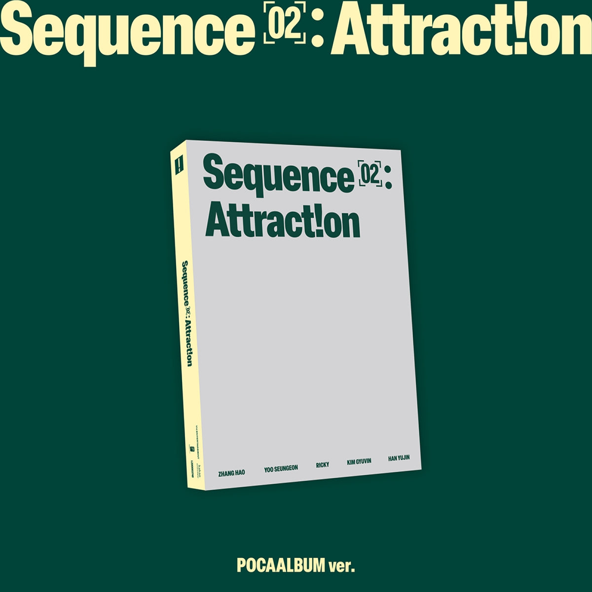 AND2BLE 2ND MINI ALBUM - SEQUENCE 02: ATTRACTION (POCAALBUM VER.) (PRE-ORDER)