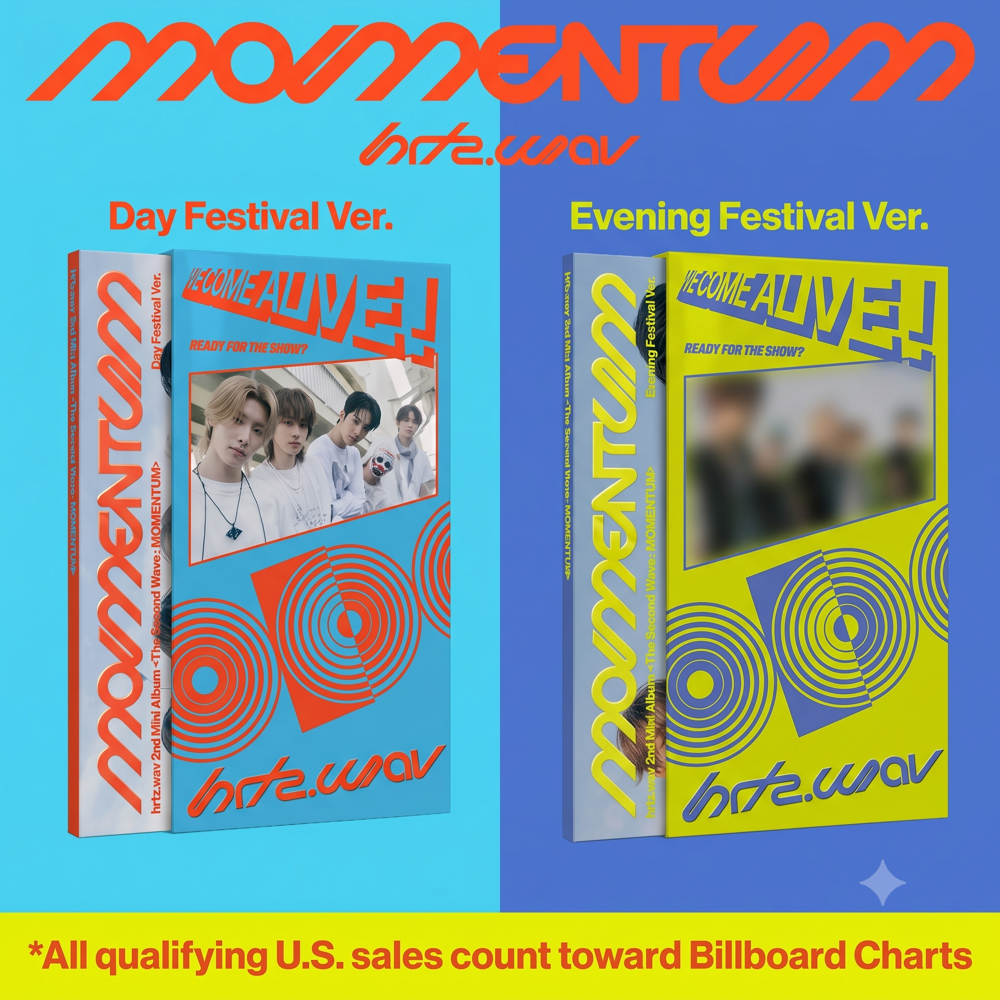 HRTZ.WAV 2ND MINI ALBUM - THE SECOND WAVE : MOMENTUM (US VER.) (PRE-ORDER)