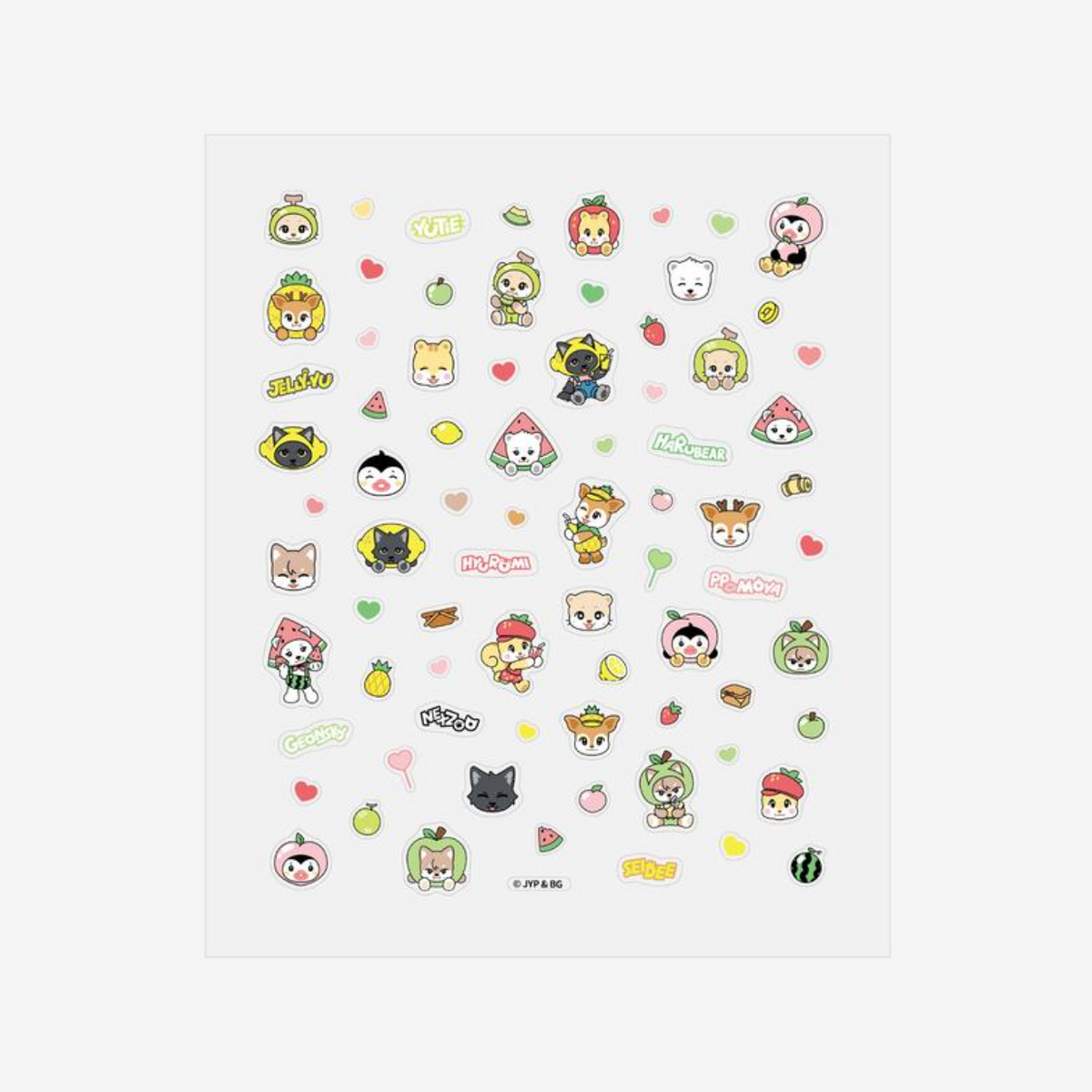 NEXZ SWEET PICNIC WITH NEXZOO OFFICIAL MD - 11. NEXZOO MICRO DECO STICKER (PRE-ORDER)