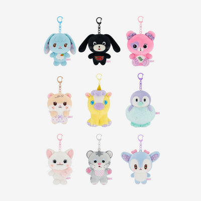 TWICE [TWICE THE THRILL] POP-UP STORE OFFICIAL MD - 02. TDOONGZ PLUSH KEYRING (PRE-ORDER)
