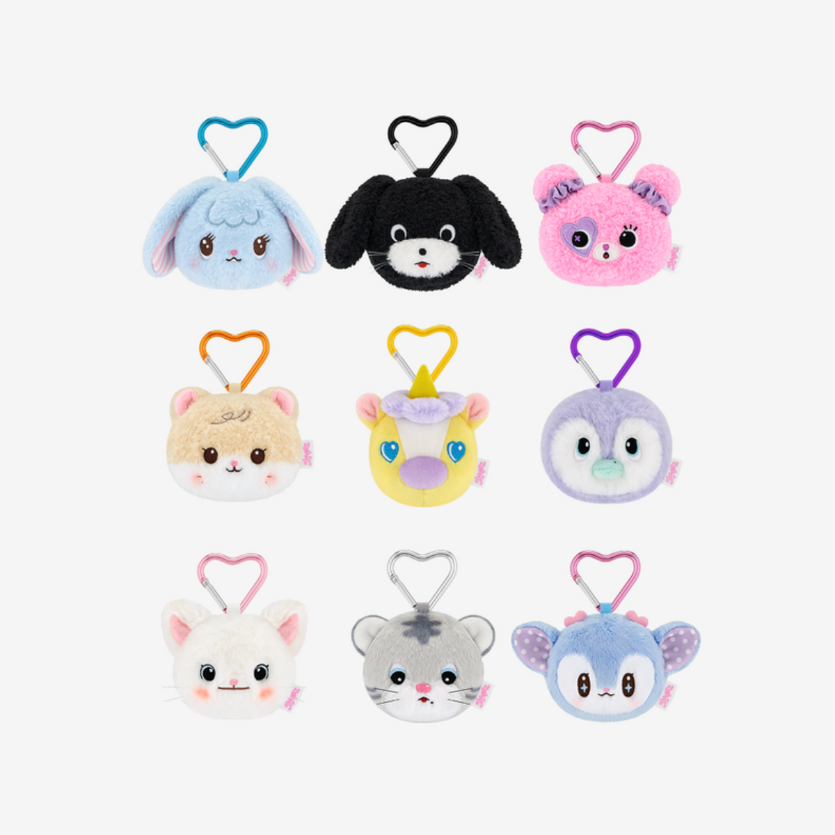 TWICE [TWICE THE THRILL] POP-UP STORE OFFICIAL MD - 03. TDOONGZ FACE KEYRING (PRE-ORDER)