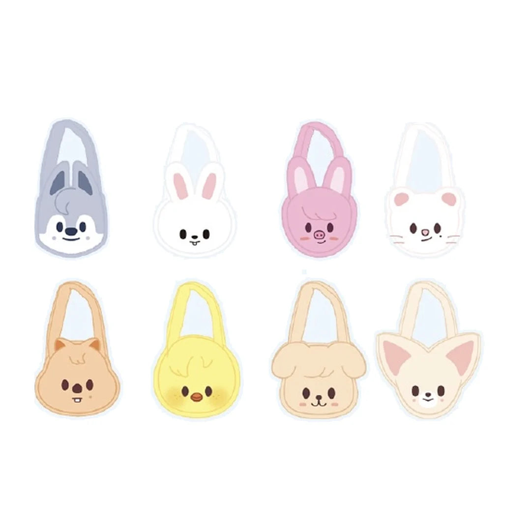 STRAY KIDS POP-UP STORE [SKZOO EVERYWHERE ALL AROUND THE WORLD] IN CHINA OFFICIAL MD - 04. FACE SHOULDER BAG (PRE-ORDER)