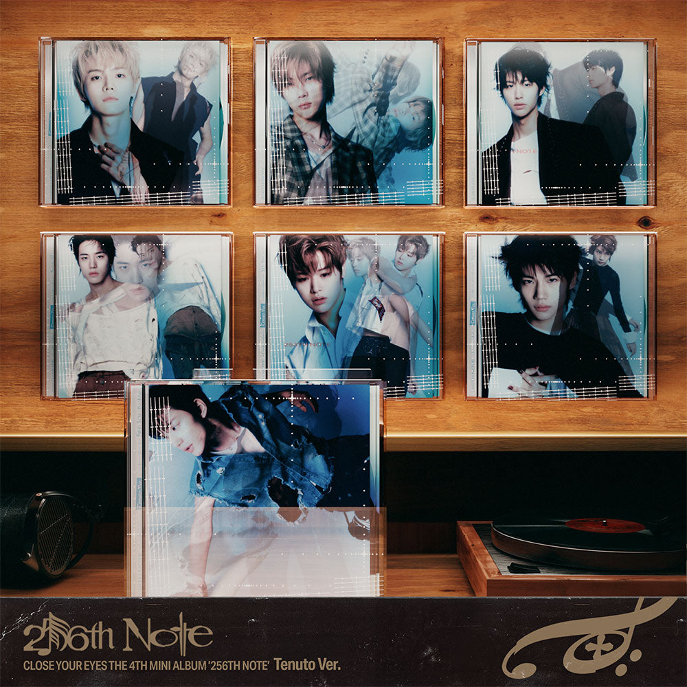 CLOSE YOUR EYES 4TH MINI ALBUM - 256TH NOTE (TENUTO VER.)