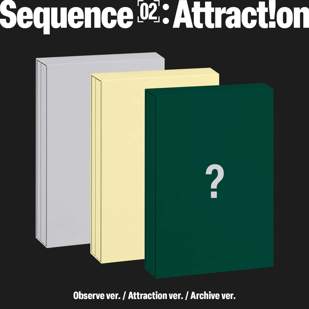AND2BLE 2ND MINI ALBUM - SEQUENCE 02: ATTRACTION + WITHMUU PHOTOCARD (PRE-ORDER)