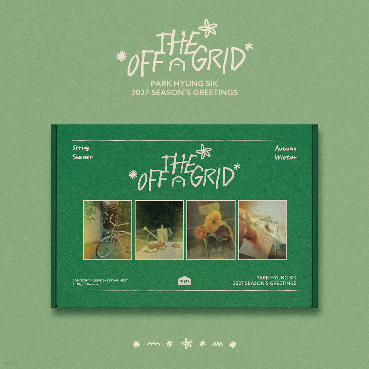 PARK HYUNG SIK 2027 SEASON'S GREETINGS - OFF THE GRID + APPLEMUSIC PHOTOCARD (PRE-ORER)
