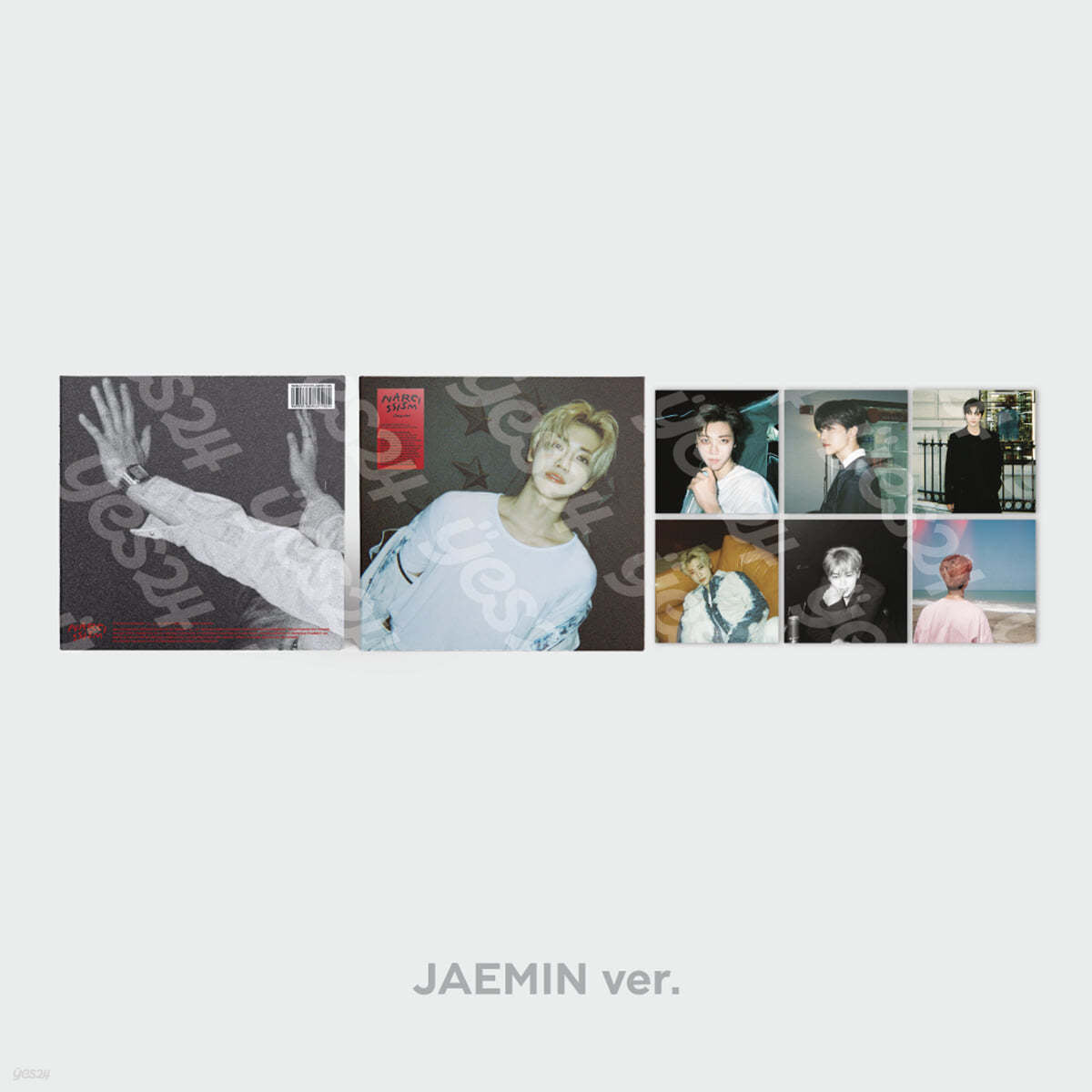 JAEMIN 1ST PHOTO EXHIBITION [NARCISSISM] OFFICIAL MD - 03. LP POSTER SET