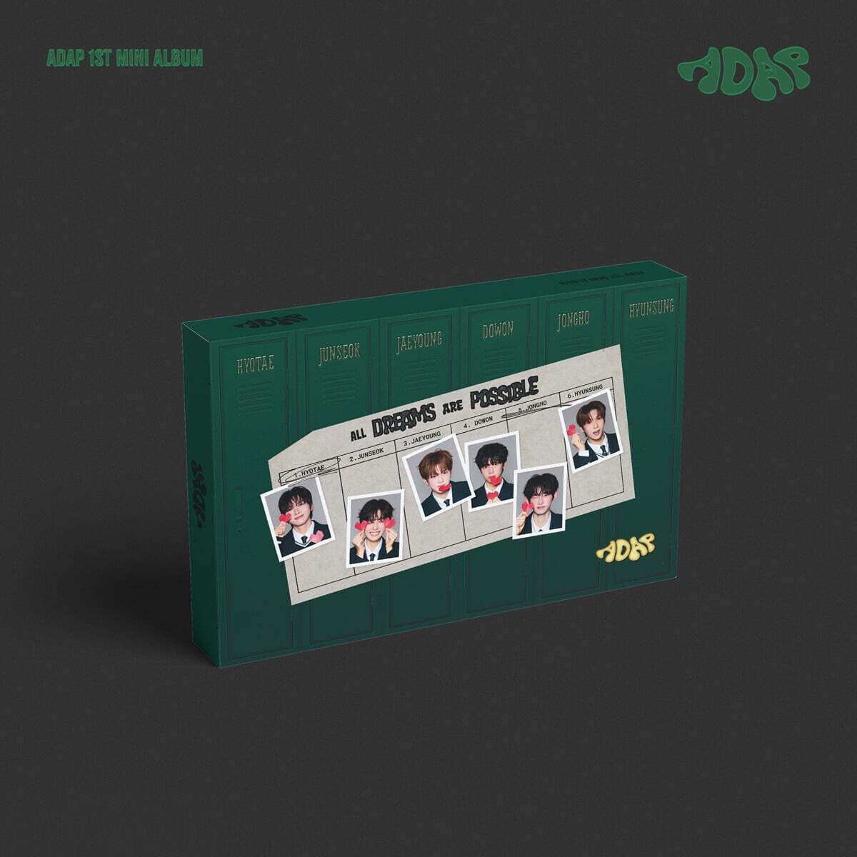 ADAP 1ST MINI ALBUM - ALL DREAMS ARE POSSIBLE (PLATFORM VER.) (PRE-ORDER)