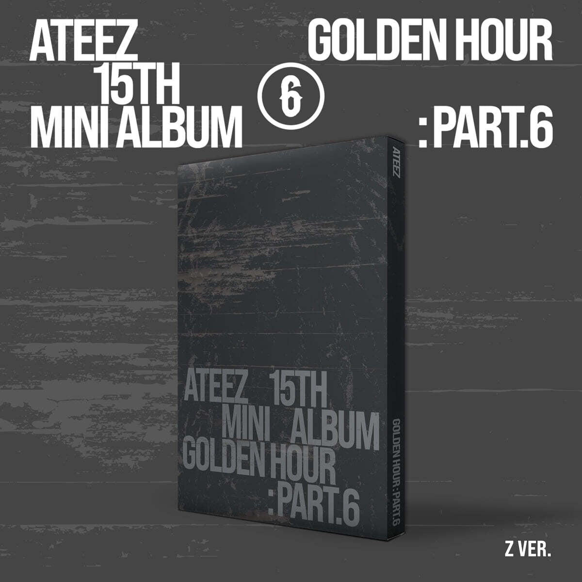 ATEEZ 14TH MINI ALBUM - GOLDEN HOUR : PART.6 (KOREA VER.) + APPLEMUSIC PHOTOCARD (PRE-ORDER)