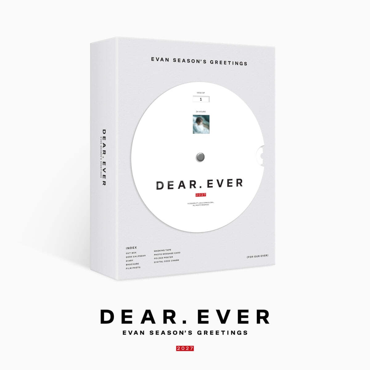 EVAN 2027 SEASON'S GREETINGS - DEAR. EVER + WITHMUU POSTCARD (PRE-ORDER)