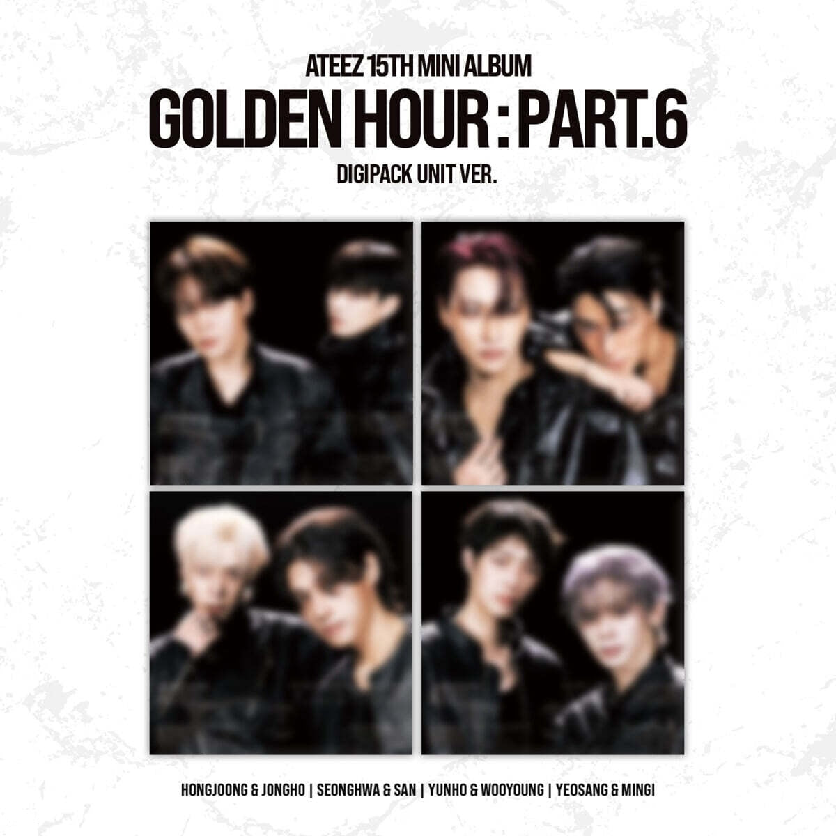 ATEEZ 14TH MINI ALBUM - GOLDEN HOUR : PART.6 (KOREA VER.) (DIGIPACK UNIT VER.) + APPLEMUSIC PHOTOCARD (PRE-ORDER)