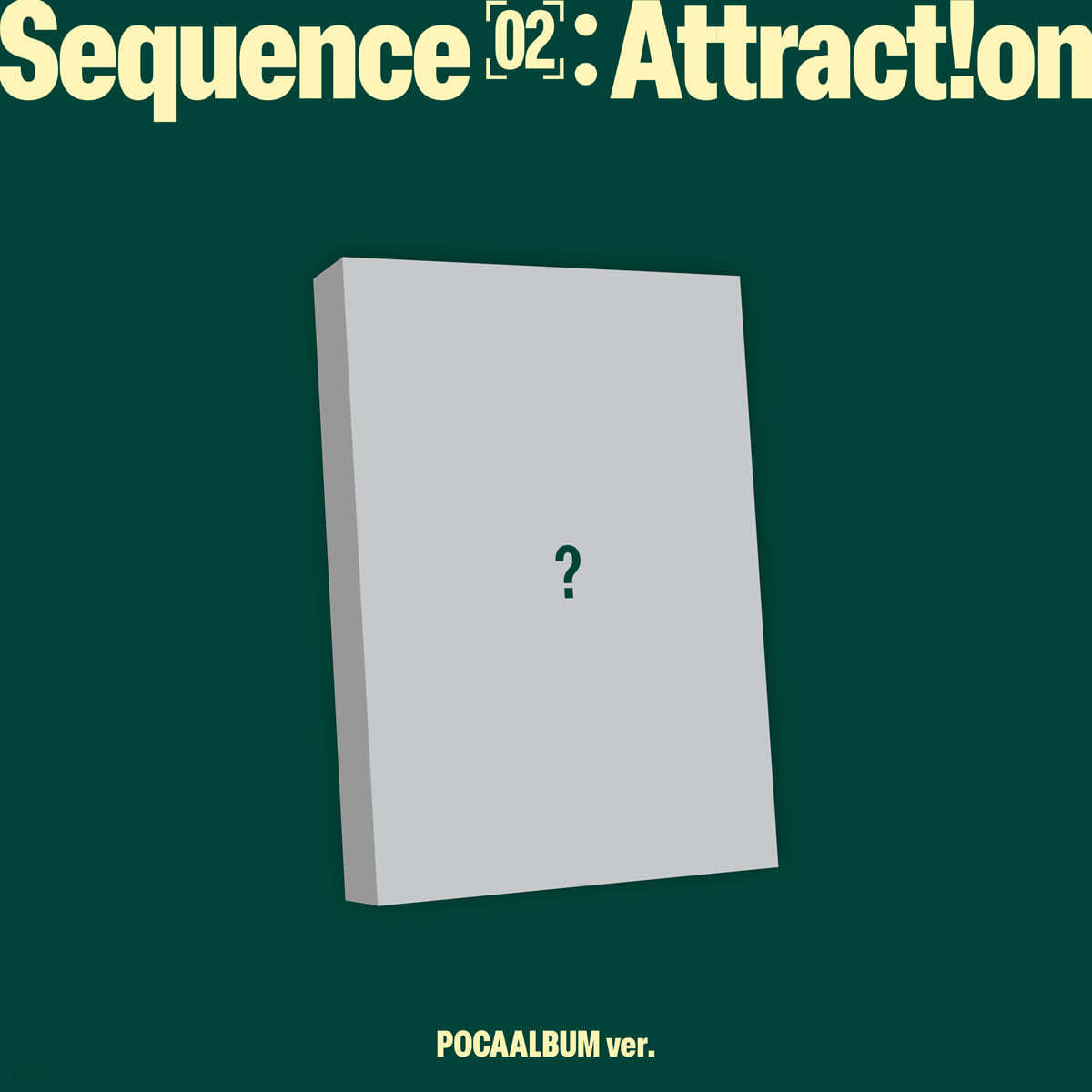 AND2BLE 2ND MINI ALBUM - SEQUENCE 02: ATTRACTION (POCAALBUM VER.) (PRE-ORDER)