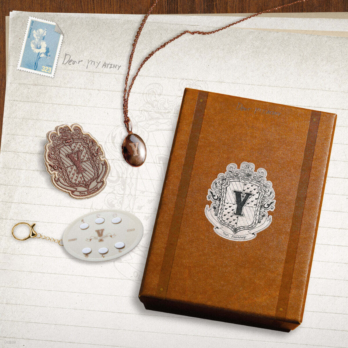 ATEEZ 2025 HAPPY BIRTHDAY MD - YUN HO PENDANT NECKLACE : OUR JOURNEY (PRE-ORDER)
