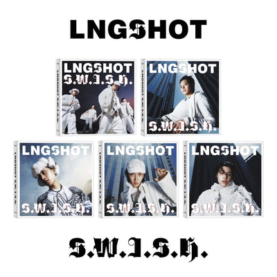 LNGSHOT EP ALBUM - S.W.I.S.H. (STANDARD VER.) + WITHMUU PHOTOCARD (PRE-ORDER)