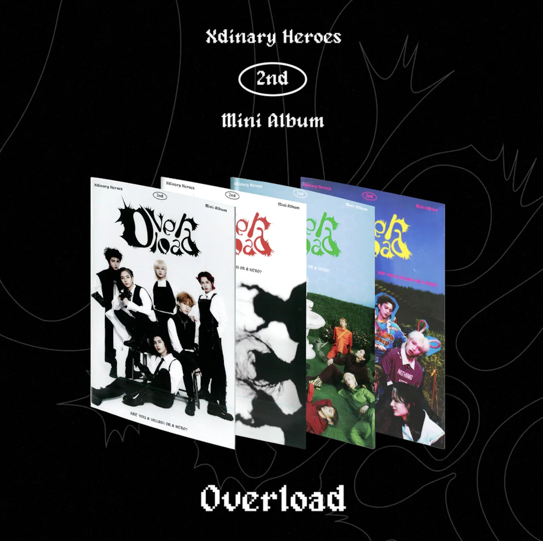 XDINARY HEROES 2ND MINI ALBUM - OVERLOAD