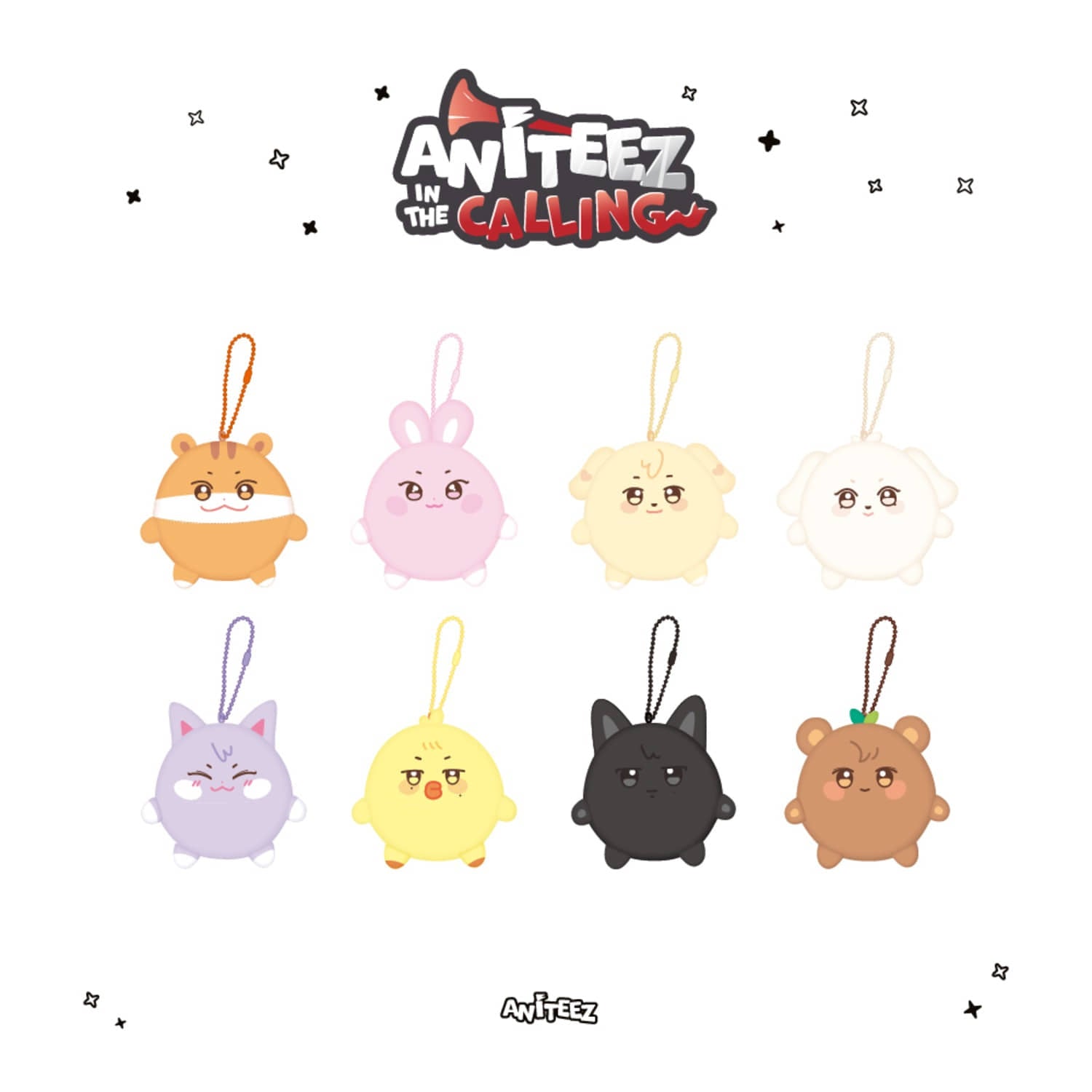 ATEEZ X ANITEEZ [ANITEEZ IN THE CALLING] OFFICIAL MD - 20. STRESS BALL (PRE-ORDER)