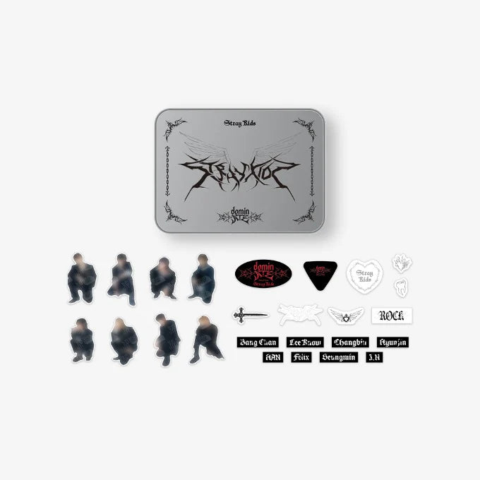 STRAY KIDS WORLD TOUR [DOMINATE SEOUL] OFFICIAL MD - 12. TIN CASE REUSABLE STICKER PACK