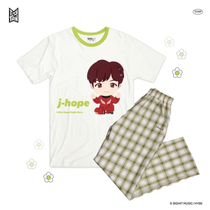 TINYTAN OFFICIAL MD - LICENSED CHECKED PATTERN LOUNGEWEAR BY TIYP
