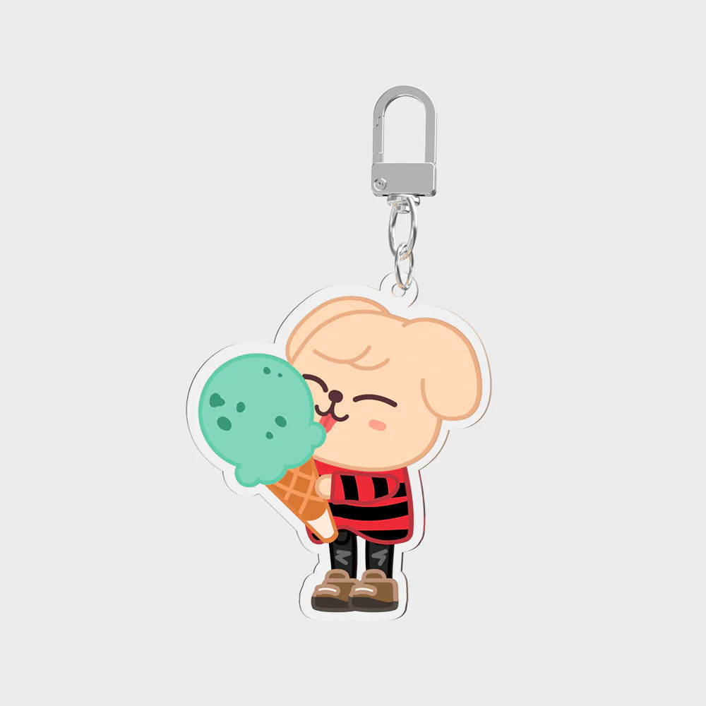 SKZOO X SLBS OFFICIAL MD - 02. SKZOO NFC THEME KEYRING