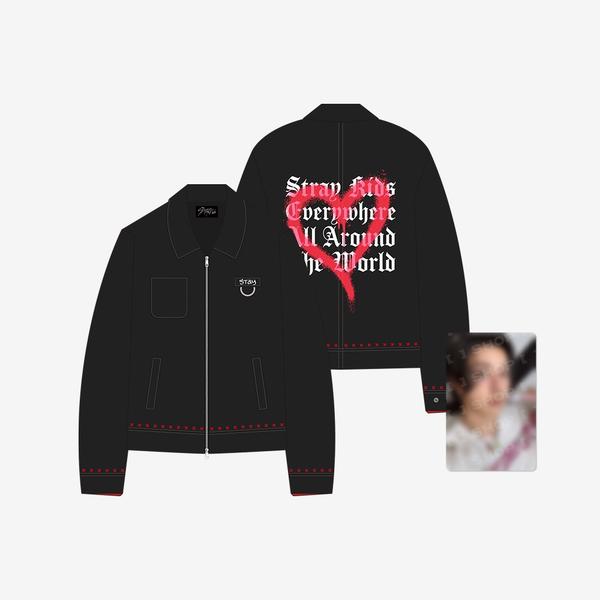 STRAY KIDS WORLD TOUR [dominATE : celebrATE] POP-UP OFFICIAL MD - 01. JACKET BY BANG CHAN (PRE-ORDER)