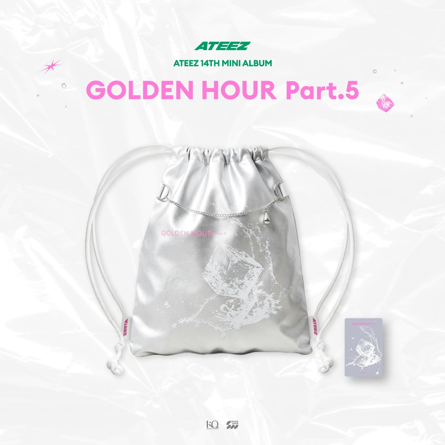 ATEEZ POP-UP STORE [GOLDEN HOUR : PART.5] OFFICIAL MD - 05. STRING BAG (PRE-ORDER)