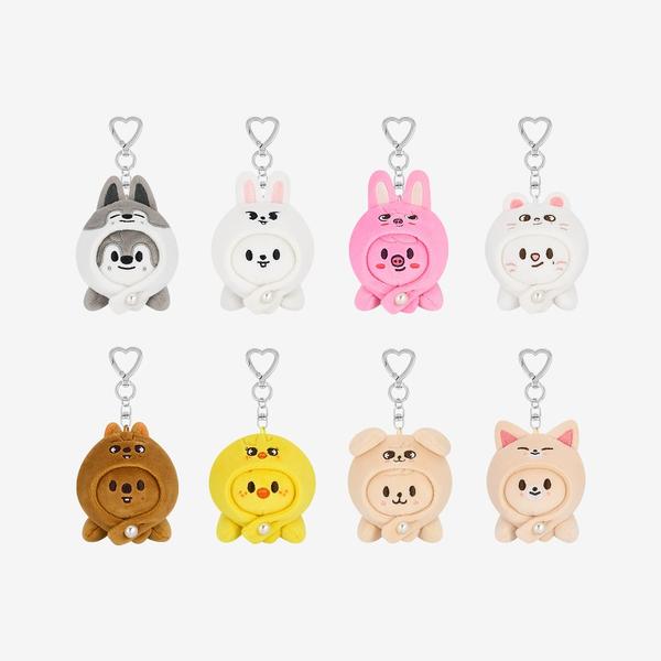 STRAY KIDS WORLD TOUR [dominATE : celebrATE] POP-UP OFFICIAL MD - 26. SKZOO KEYRING (LYING VER.) (PRE-ORDER)