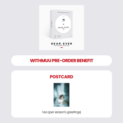 EVAN 2027 SEASON'S GREETINGS - DEAR. EVER + WITHMUU POSTCARD (PRE-ORDER)