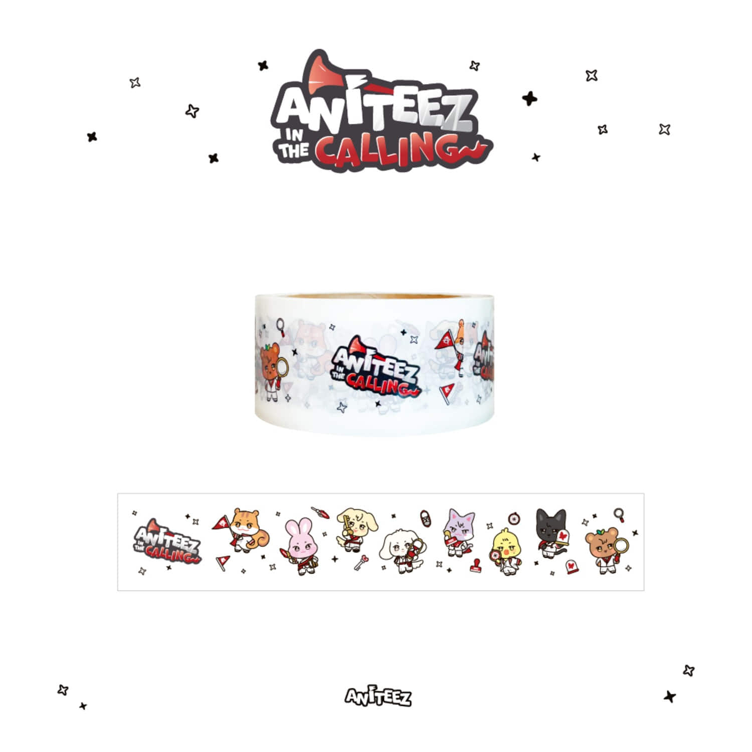 ATEEZ X ANITEEZ [ANITEEZ IN THE CALLING] OFFICIAL MD - 03. BOX TAPE (PRE-ORDER)