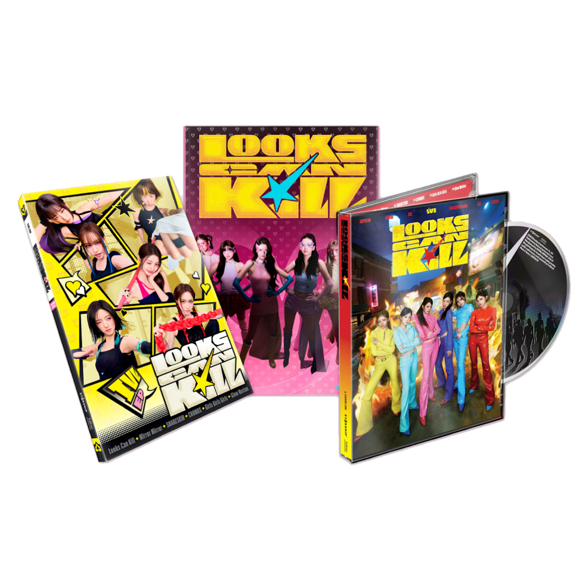 IVE 5TH EP ALBUM - LOOKS CAN KILL + WITHMUU PHOTOCARD (LD VER.) (PRE-ORDER)