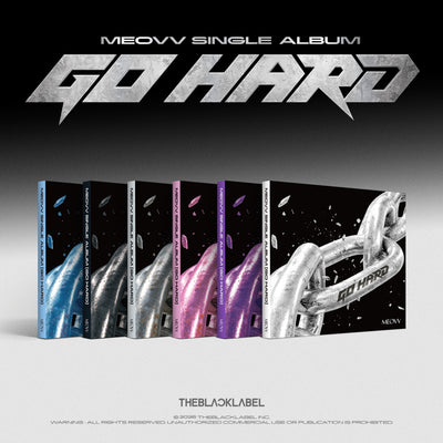 MEOVV SINGLE ALBUM - GO HARD + WITHMUU PHOTOCARD (PRE-ORDER)