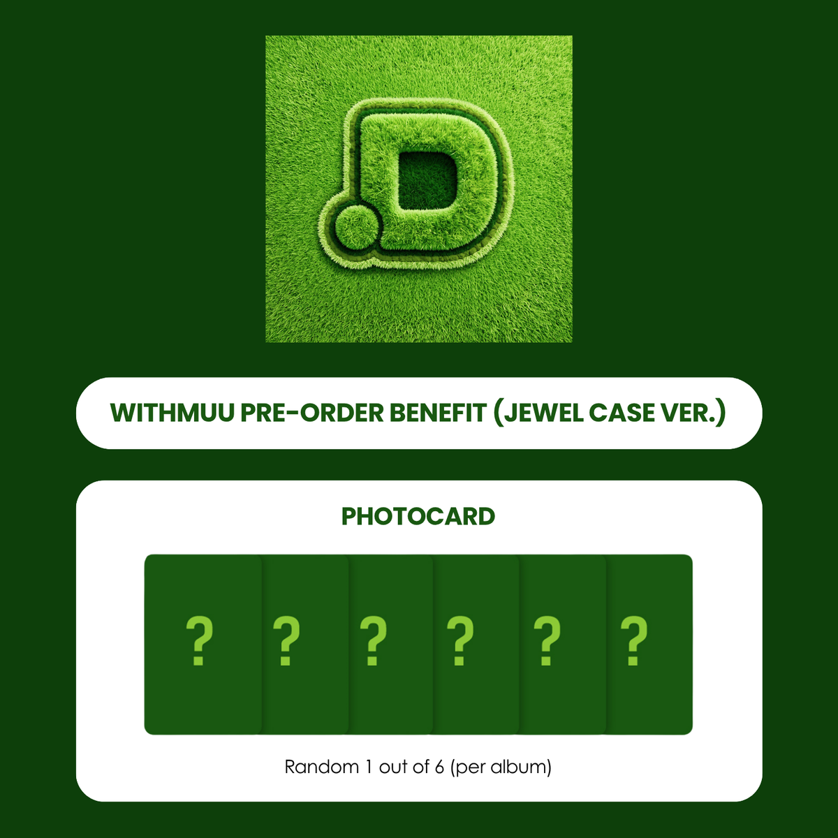 NCT DREAM 6TH ALBUM - DREAM AFTER DREAM (JEWEL CASE VER.) + WITHMUU PHOTOCARD (PRE-ORDER)