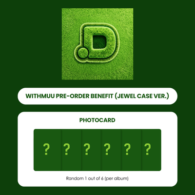 NCT DREAM 6TH ALBUM - DREAM AFTER DREAM (JEWEL CASE VER.) + WITHMUU PHOTOCARD (PRE-ORDER)
