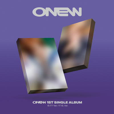 ONEW 1ST SINGLE ALBUM - CHAKGAK (NEMO VER.) + APPLEMUSIC PHOTOCARD (PRE-ORDER)