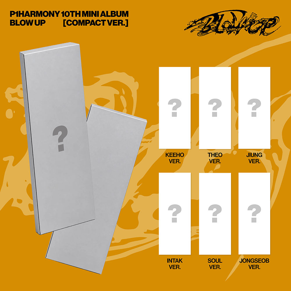 P1HARMONY 10TH MINI ALBUM - BLOW UP (COMPACT VER.) + APPLEMUSIC PHOTOCARD (PRE-ORDER)