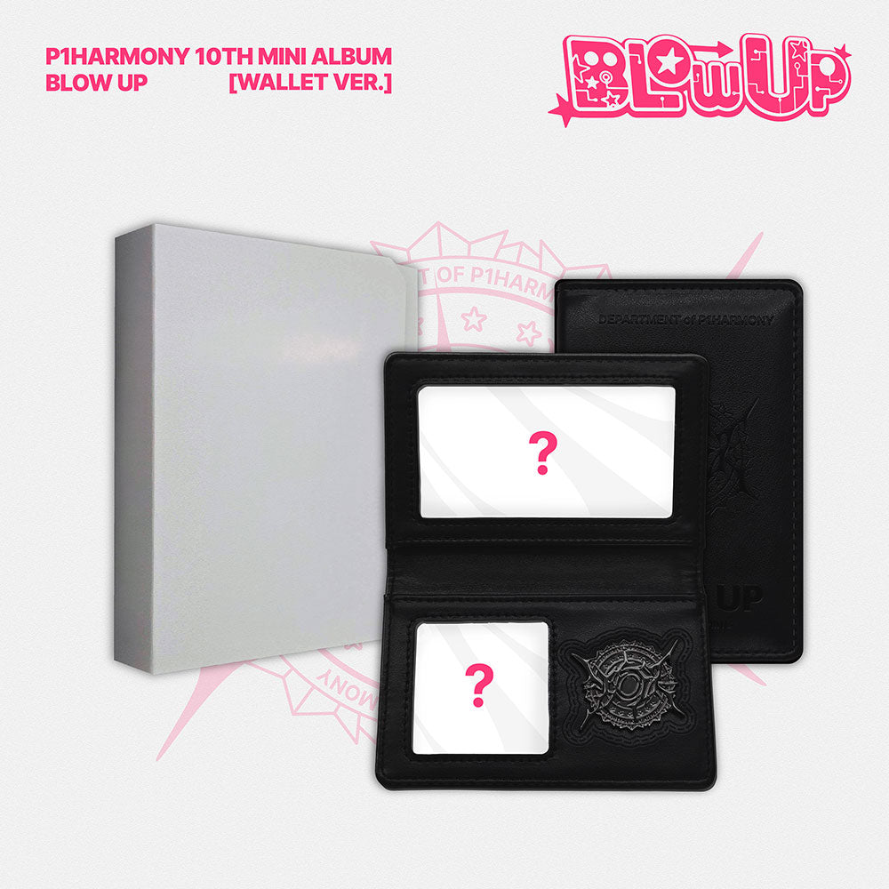 P1HARMONY 10TH MINI ALBUM - BLOW UP (WALLET VER.) + APPLEMUSIC PHOTOCARD (PRE-ORDER)