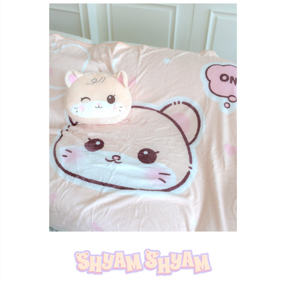 TWICE [TWICE THE THRILL] POP-UP STORE OFFICIAL MD - 07. CUSHION BLANKET (PRE-ORDER)