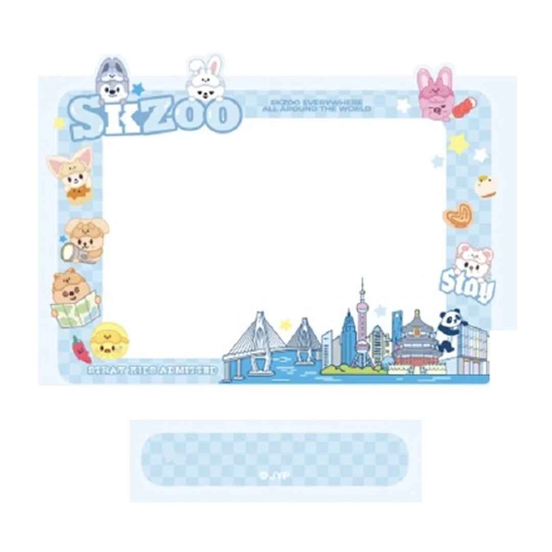 STRAY KIDS POP-UP STORE [SKZOO EVERYWHERE ALL AROUND THE WORLD] IN CHINA OFFICIAL MD - 10. ACRYLIC MESSAGE BOARD (PRE-ORDER)