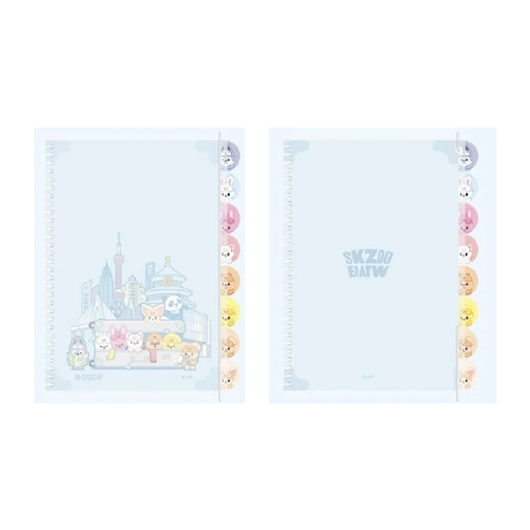 STRAY KIDS POP-UP STORE [SKZOO EVERYWHERE ALL AROUND THE WORLD] IN CHINA OFFICIAL MD - 13. INDEX NOTE (PRE-ORDER)