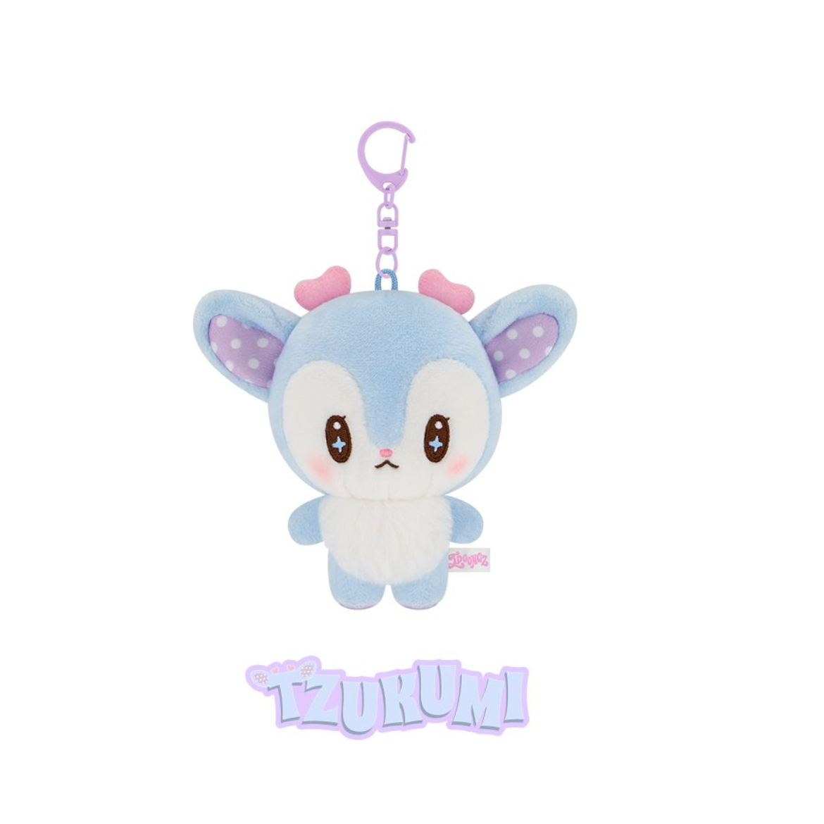 TWICE [TWICE THE THRILL] POP-UP STORE OFFICIAL MD - 02. TDOONGZ PLUSH KEYRING (PRE-ORDER)