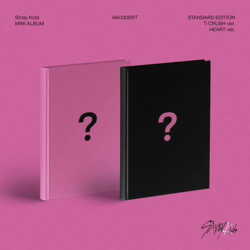 STRAY KIDS MINI ALBUM - MAXIDENT (T-CRUSH / HEART STANDARD VER.) (KOREA VER.)