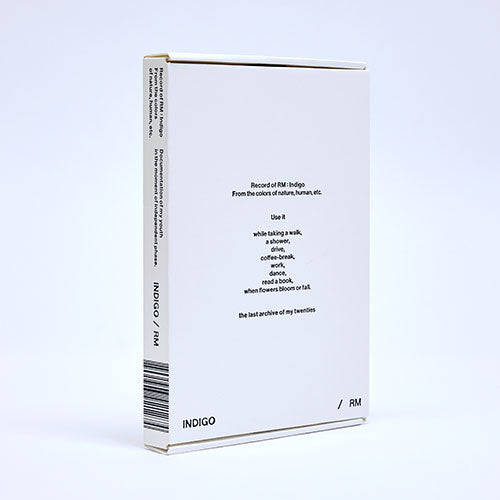RM SOLO ALBUM - INDIGO (BOOK EDITION)