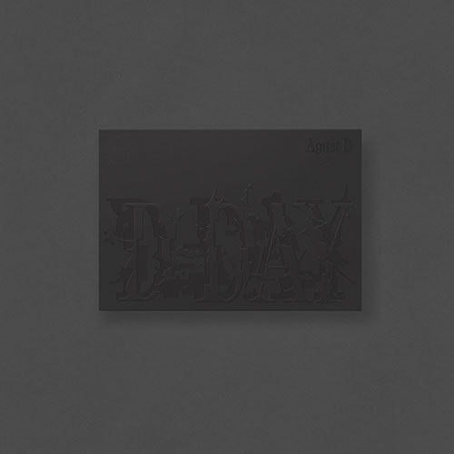 AGUST D (BTS-SUGA) SOLO ALBUM - D-DAY (WEVERSE ALBUM VER.)