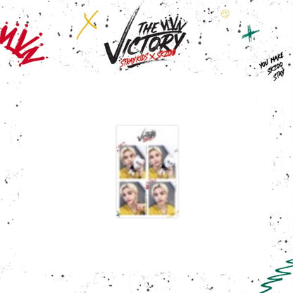 STRAY KIDS X SKZOO 'THE VICTORY' SKZ MD - 05. 4 CUT FRAME PHOTO