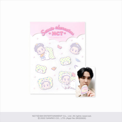 NCT X SANRIO CHARACTERS OFFICIAL MD - 10. CLEAR STICKER + PHOTOCARD SET