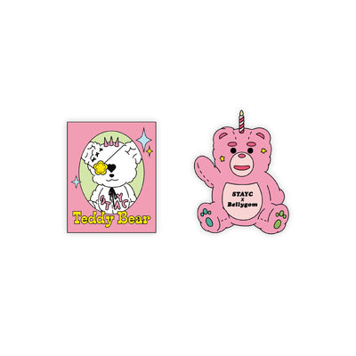 STAYC TEDDY BEAR POP-UP HOUSE MD - 03. BADGE